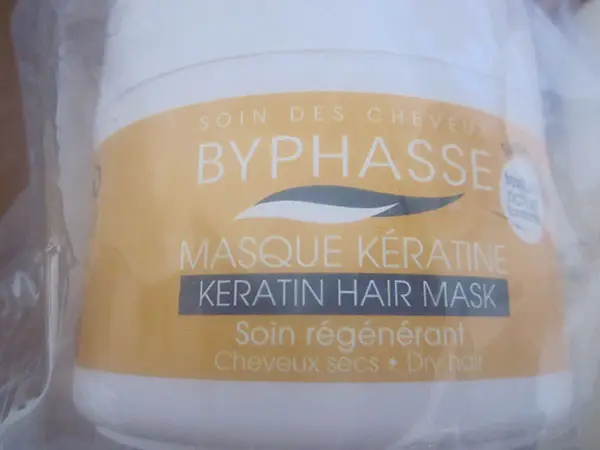 Photo de l’avis officiel: BYPHASSE Soin des cheveux - Masque kératine - keratin hair Mask - Soin régénérant - Cheveux secs - Dry Hair Ma — risque: Risque chimique