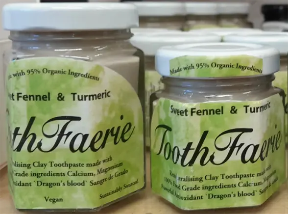Photo de l’avis officiel: ToothFaerie ToothFaerie Toothpaste Dentifrice — risque: Risque chimique