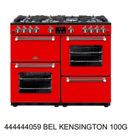 Photo from the official notice: Belling gas cooker — suffocation risk
