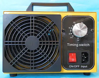 Photo from the official notice: OZON Specialista HORDOZHATÓ ÓZONGENERÁTOR portable ozone generator — electric shock risk