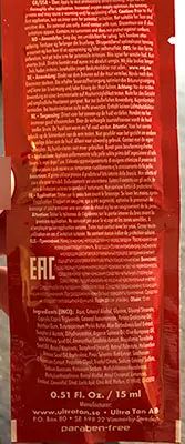 Photo de l’avis officiel: Sun2 Hot Caribbean Nights Lotion pour le corps — risque: Risque chimique