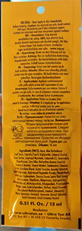 Photo de l’avis officiel: Sun 2 Summer Dream Lotion pour le corps — risque: Risque chimique