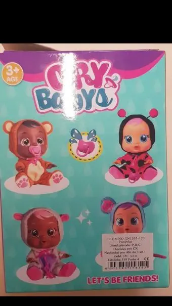 Photo de l’avis officiel: CRY Babys Ensemble de poupées en plastique — risque: Risque chimique