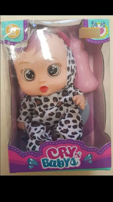 Photo de l’avis officiel: CRY Babys Ensemble de poupées en plastique — risque: Risque chimique