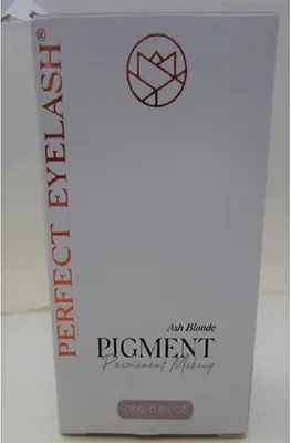 Foto uit de officiële melding: Perfect Eyelash Permanent Makeup Pigment Ash Blonde Tattoo inkt — risico: Chemische risico's