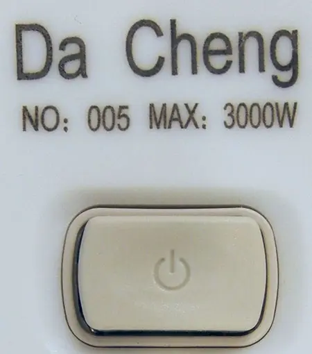 Foto uit de officiële melding: Da Cheng +SOCKET/ADAPTOR- / Colorful Series Snoerverlengingsset — risico: Elektrische schok