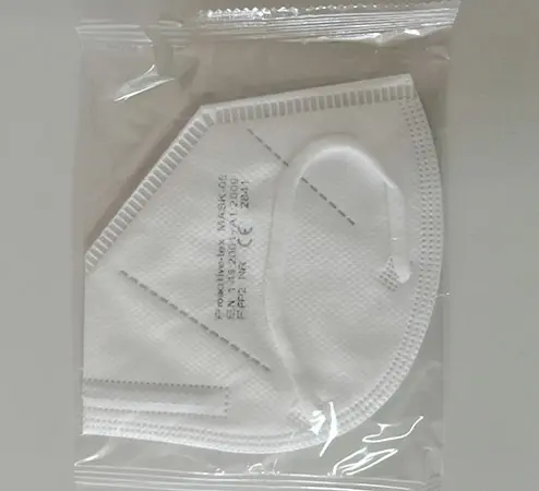 Foto uit de officiële melding: PROACTIVE-TEX Proactive-tex MASK- 05 Het masker van het deeltjefilter — risico: Gezondheidsrisico/overige