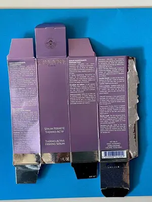 Foto do aviso oficial: Orlane Sérum fermeté thermo actif Soro de cuidados com a pele — risco: Químico
