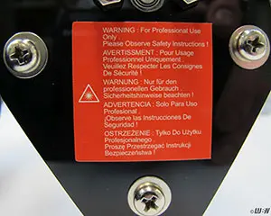 Photo de l’avis officiel: Ortur Machine de gravure laser — risque: Dommages à la vue