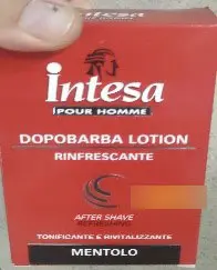 Foto dell’avviso ufficiale: INTESA Dopobarba lotion — rischio: Rischio chimico