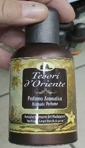 Foto dell’avviso ufficiale: Tesori d'Oriente Tesori d'Oriente profumo aromatico — rischio: Rischio chimico (A12/00089/23)