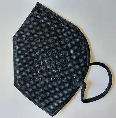Foto aus der offiziellen Meldung: Healthcare Particulate filtering respirator protective mask Partikelfiltermaske — Risiko: Gesundheitsrisiken/Sonstige