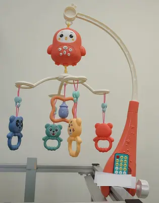 Photo de l’avis officiel: aiyingle Happy Bed Bell Poussette mobile — risque: Étouffement