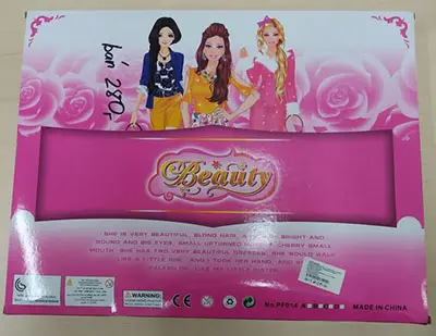 Photo de l’avis officiel: Fashion Beauty Ensemble de poupées en plastique — risque: Risque chimique