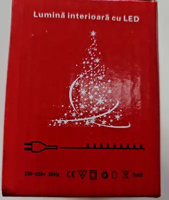 Foto do aviso oficial: ALMT Lumina interioara cu LED Corrente de iluminação — risco: Choque elétrico