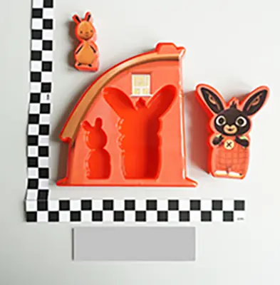Photo from the official notice: Bing Bunny plastic toy — choking risk