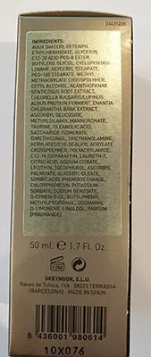 Photo de l’avis officiel: SKEYNDOR Skin shine control emulsion Crème pour la peau — risque: Risque chimique