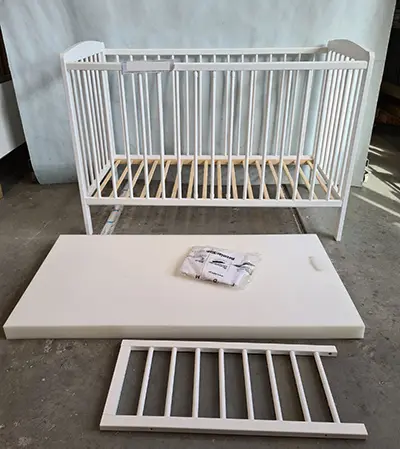 Photo from the official notice: Childrens Cot children's cot — injuries & suffocation risk