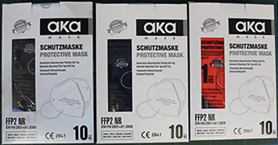 Foto dell’avviso ufficiale: AKA Mask aka C2 Maschera filtro antiparticolato — rischio: Rischio per la salute / altro