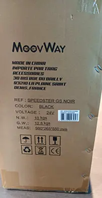 Photo de l’avis officiel: MOOVWAY Vélo d’équilibre électrique pour les enfants — risque: Risque chimique & Blessures