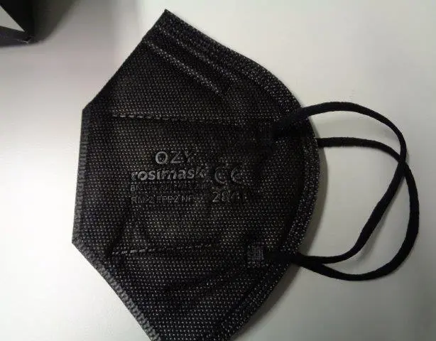Photo from the official notice: ROSIMASK Rosimask RM 2 FFP2 Atemschutzmaske particle filter mask — health risk