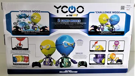 Foto do aviso oficial: YCOO - Silverlit ROBO KOMBAT BALLOON PUNCHER Brinquedo elétrico do perfurador do balão — risco: Químico