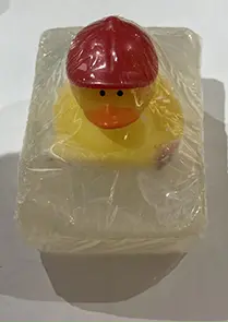 Foto do aviso oficial: Heartland fragrance Toy soap bar Sabonete de brinquedo — risco: Engasgamento