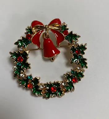 Photo de l’avis officiel: Brosch julkrans Broche — risque: Risque chimique