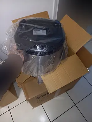 Photo de l’avis officiel: Tristar Rice cooker Cuiseur à riz — risque: Brûlures & Choc électrique