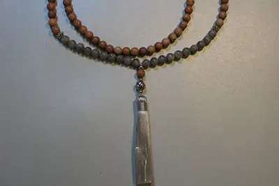 Zdjęcie z oficjalnego zgłoszenia: Benava - Mala Kette 108 Jaspis und Labradorit Edelstein Perlen - Set mit Armband Zestaw naszyjnika i bransolet — ryzyko: Chemiczne