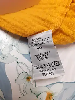 Photo de l’avis officiel: TQF Collection Robe d’enfant — risque: Blessures & Etranglement