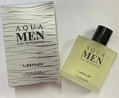 Photo de l’avis officiel: Lotus Parfums AQUA MEN 01 — risque: Risque chimique