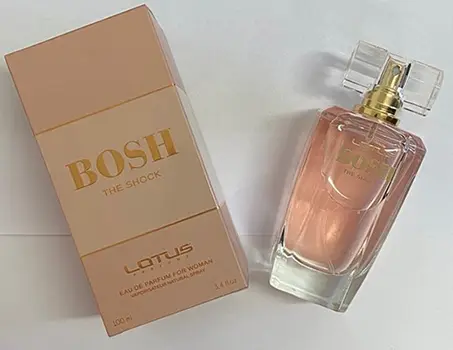 Photo de l’avis officiel: Lotus Parfums Bosh The Shock 181 — risque: Risque chimique