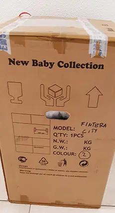 Photo de l’avis officiel: Fintera Baby stroller Poussette — risque: Blessures