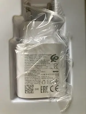 Photo de l’avis officiel: 25W PD Adapter Chargeur USB — risque: Incendie