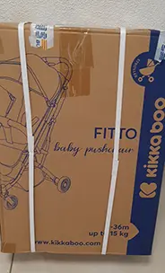 Photo de l’avis officiel: Kikka boo Fitto Baby pushchair Poussette bébé — risque: Blessures