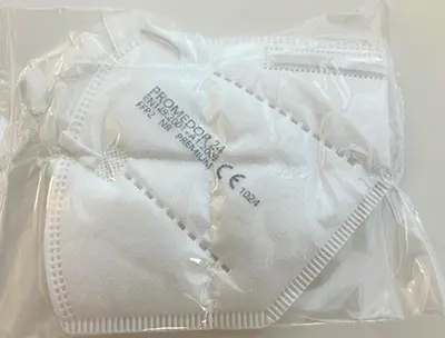 Foto aus der offiziellen Meldung: Promedor 24 Promedor 24 FFP2 NR PREMIUM Partikelfiltermaske — Risiko: Gesundheitsrisiken/Sonstige