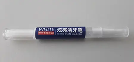 Foto aus der offiziellen Meldung: 10 pc Teeth Whitening Pen Teeth Whitening Agent Zahnaufhellung Stift — Risiko: Chemikalie