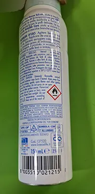 Photo de l’avis officiel: Breeze Freschezza Talcata Déodorant pulvérisé — risque: Risque chimique