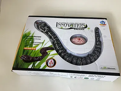 Foto dell’avviso ufficiale: ZF Best Fun Toys Innovation snake Giocattolo del serpente radiocomandato — rischio: Ambiente