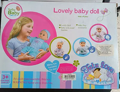 Foto dell’avviso ufficiale: Rong Long Lovely baby doll Bambola di plastica — rischio: Rischio chimico
