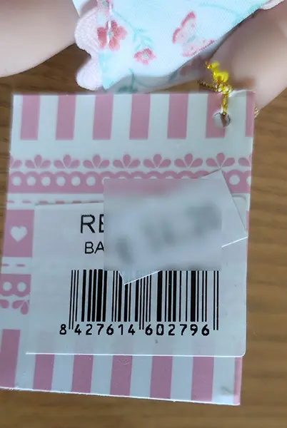 Foto do aviso oficial: Arias Arias Boneca de plástico — risco: Químico