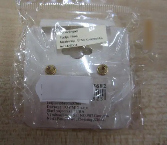 Photo de l’avis officiel: Fashion Jewelry Boucles d’oreilles — risque: Risque chimique (A12/00613/23)