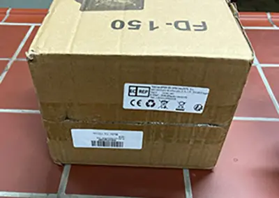 Foto do aviso oficial: EUNEWR Exaustor — risco: Choque elétrico