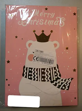 Photo de l’avis officiel: Singtis Calendrier de l’Avent — risque: Risque chimique
