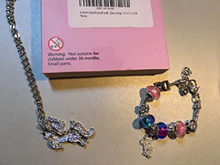 Photo de l’avis officiel: Yaomiao Ensemble de bijoux — risque: Risque chimique (INFO/00036/23)