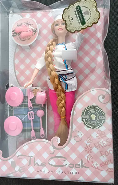 Foto do aviso oficial: Boneca de plástico — risco: Químico (A12/00666/23)