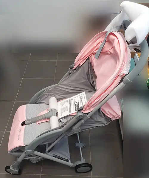 Photo de l’avis officiel: KINDERKRAFT Kinderkraft Pilot Poussette — risque: Blessures