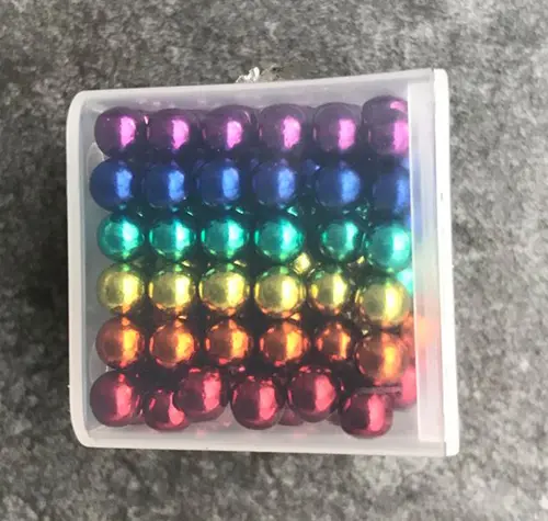 Photo de l’avis officiel: FenLex Magneetballetjes - Neocube Jeu de jouet magnétique — risque: Étouffement & Blessures