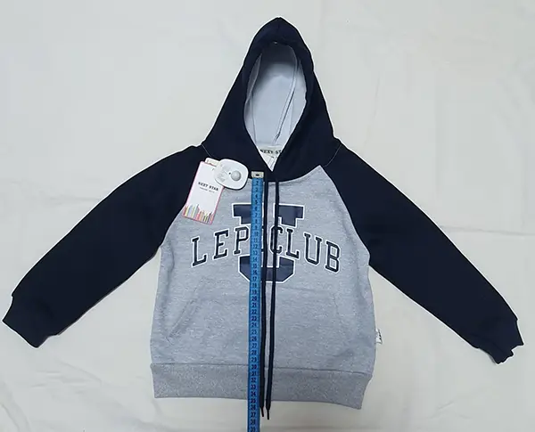 Photo de l’avis officiel: NEXT STAR Sweat à capuche pour enfants — risque: Blessures & Etranglement